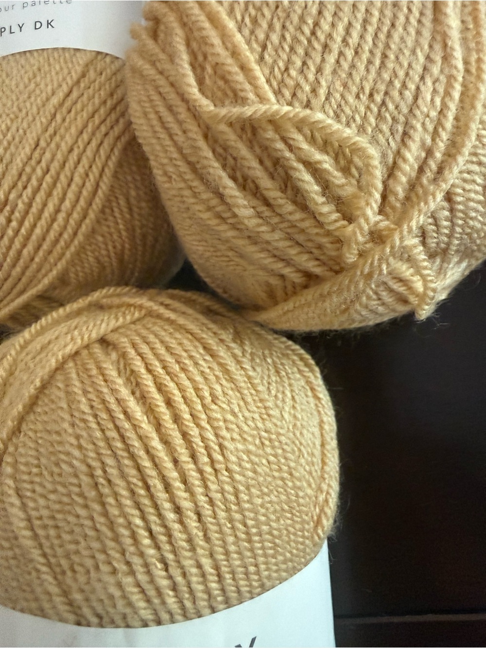 Paintbox Yarns Simply DK - Warm Light Caramel Yarn 5 Skeins - Picture 7 of 7